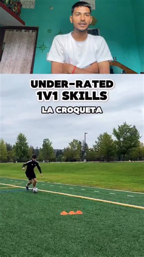 1.2K views · 85 reactions | #FootballSkills #1vs1Training #UnderratedSkills #SoccerTutorial #FootballDrills #SkillDevelopment #SoccerSkills #1vs1Football #FootballTips #SoccerCoaching #PlayerDevelopment #FootballTechnique #SkillChallenge #SoccerMoves #FootballEducation | Game on football | Facebook