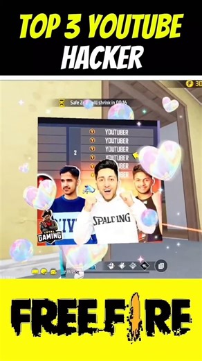 Top 3 Youtuber Hacker😱#shorts#ytshorts #raister #whiteff #m8n