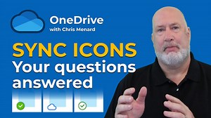 OneDrive - FAQ about Microsoft's OneDrive Sync Icons: Chris Menard Training