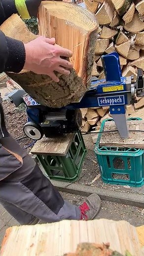 Scheppach Holzspalter test