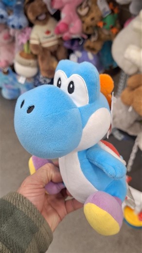 Nintendo Blue Yoshi plush plushy collectible toy item #goldhunter137