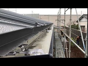 オリジナル樋を作成したので雨の流れを記録してみました ばんきんらいふ 建築板金