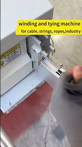 winding and tying macnine for ropes, cables, strings#tyingmachine #cabletying #cabletiemachine