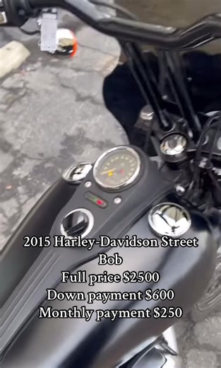 2015 Harley Davison Streetbob FXDB, 41k, one owner bike, always been serviced. Fresh oil x3, newer front and rear tires, aftermarket seat, T bars, new battery. Runs and rides great. #HarleyDavidson #streetbob #MotorcycleTok #fypシ #ChromeAndSteel