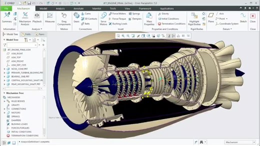 Advanced Jet Engine Modeling in Creo Parametric: A Deep Dive | SUDHIR KUMAR posted on the topic | LinkedIn
