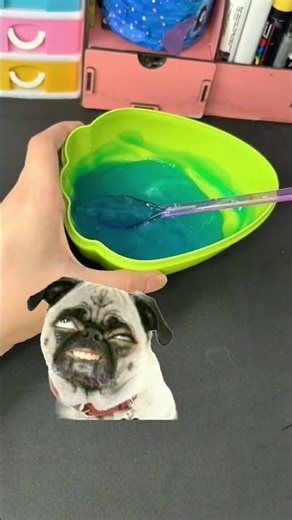 Experimenting with making slime using ice gel 👀