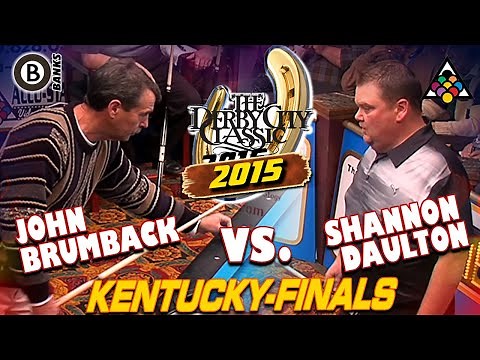 KENTUCKY BANKS FINAL: John BRUMBACK vs Shannon DAULTON - 2015 DERBY CITY CLASSIC BANKS DIVISION