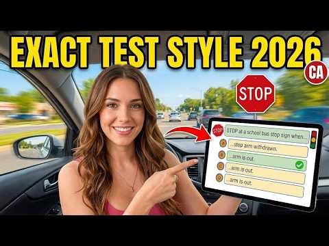 ✅ California DMV Test 2026: 36 EXACT Questions You Must Know (Don’t Fail!) Part 5