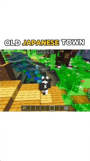 Exploring the Most Beautiful OLD JAPANESE TOWN in Minecraft! 😍🌸 | Full Map Tour #minecraft