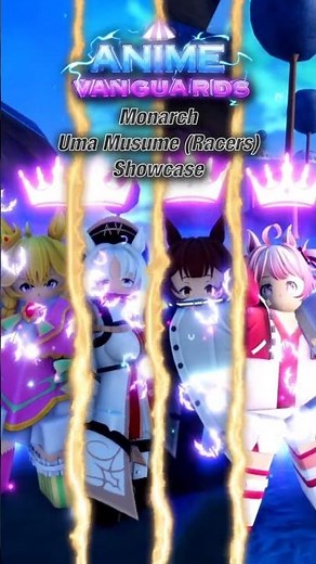 Monarch Uma Musume (Racer) Showcase | Roblox | Anime Vanguards #roblox #animevanguards #showcase
