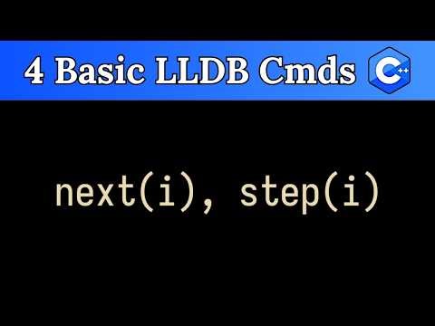 How to debug C++ and Assembly in LLDB (step by step)