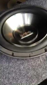 Newer 10 Inch Infinity Reference Subwoofer Flex
