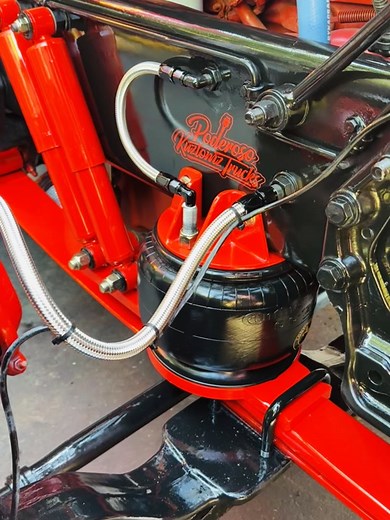 Custom Bagged Peterbilt Truck at Miami Air Ride Show