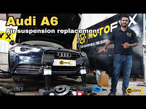 Audi A6 Air Suspension Failure | Air Suspension Repair | Audi A6 Full Suspension Overhaul | MotoFyx