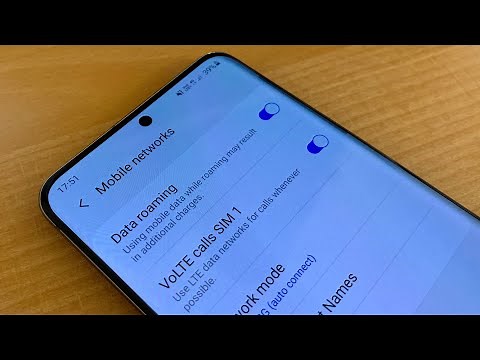 How to Set up VoLTE: Galaxy S20