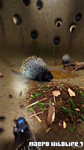 🦔 “Inside the World of a Hedgehog – Macro Wildlife”