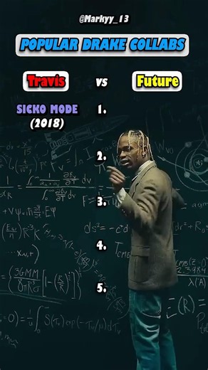 Drake Collabs With Travis Vs Future