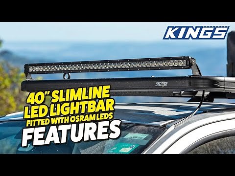 Kings 40" Slimline LED Lightbar - FEATURES