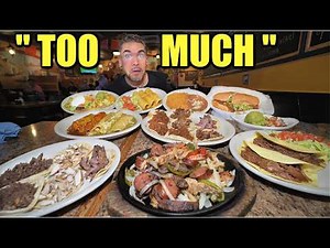 ATTEMPTING AN EIGHT PERSON MEXICAN MEAL EATING CHALLENGE! Joel Hansen