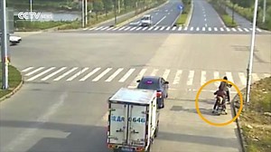 6.3M views · 20K shares | Kid survives after climbing off bike,...