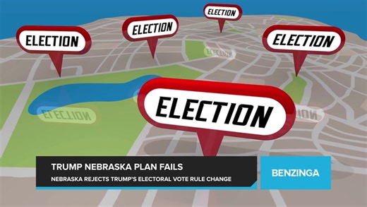 Trump's Move to Change Nebraska's Electoral Voting Rules Fails. Winner-Take-All System Thwarted By a