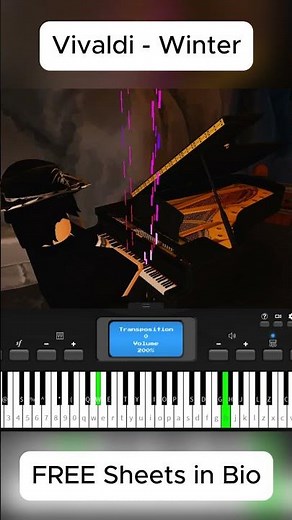 Vivaldi - Winter | Roblox Piano 🔥 #piano #pianoshorts #roblox #shorts #shortvideo