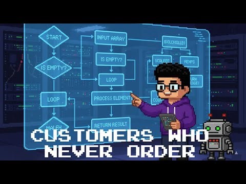 Customers Who Never Order - LeetCode 183 | JAVA
