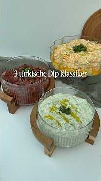 3 Classic Turkish Dip Recipes Just Like in Restaurants | 3 Meze Recipes #dips #mezze #meze #ezme