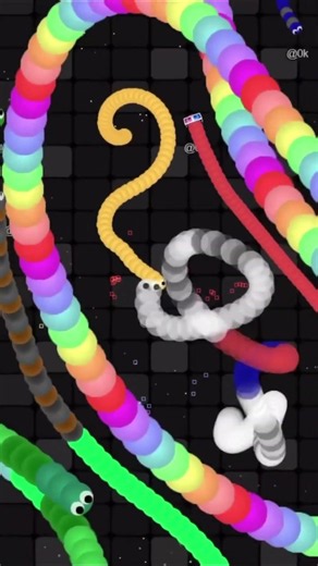 fake one goodbye hahaha #slitherio #snake #gameplay #gaming #지렁이게임 #games #funny