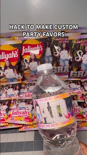 Easy way to make custom party favors using blank templates! Link in the description ⬇️