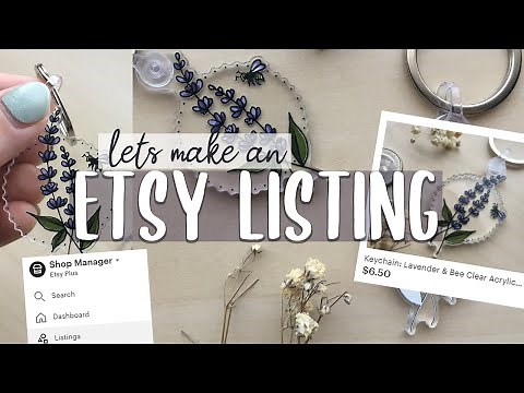 List a Product on Etsy With Me | Step-by-step Walkthrough with Helpful Tips For New Etsy Sellers