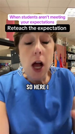 Are you constantly redirecting your classroom? It’s time to explicitly re-teach your expectations. Classroom management strategies and techniques. #followersreelsfypシ゚viralシfypシ゚viralシ #students #teacher | Well Seasoned Winning Teacher