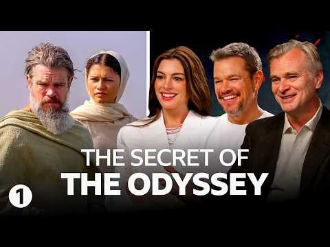 The Secret Of The Odyssey - with Christopher Nolan, Matt Damon, Anne Hathaway, Tom Holland & Zendaya