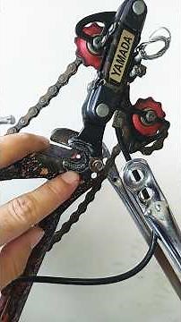 How to adjust the gear shifter to the correct position using a custom adapter for your bike! Chec...