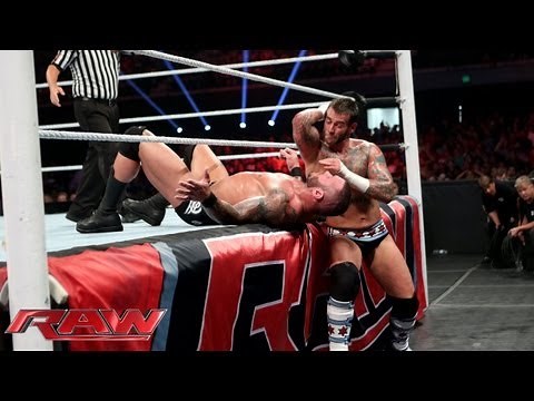 CM Punk vs. Randy Orton: Raw, July 8, 2013