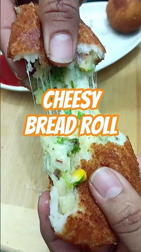 Cheesy Veg Stuffed Bread Roll Recipe | होटल जैसा क्रिस्पी ब्रेड रोल घर पर