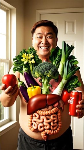 How Vegetables and Coke Are Digested | 3D Body Animation