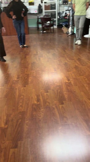 Learning tango side and forward steps