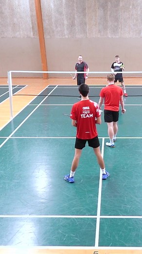 67K views · 455 reactions | Net block fun trick, what do you think? Is it a fault or not?  | Badminton Famly | Facebook
