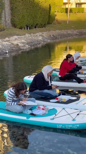 Boards & Boats on Instagram: "Kick off the first Saturday of the year with a creative (and fun)pause on the water! Join us tomorrow for SUP Painting: a blend of creativity and relaxation painting on the water and open space💙 A slow, fun, and grounding way to begin the year, with your artwork to take home as a reminder! 📅 Saturday, Jan 3 & Saturday . 2PM 📍 Boards&Boats, Mountain View HydePark"