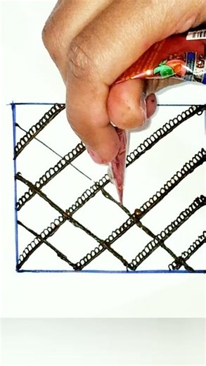 Mehndi Border Design Class 🌸 | Easy Mehndi Tutorial #Shorts #mehndi #mehandidesign