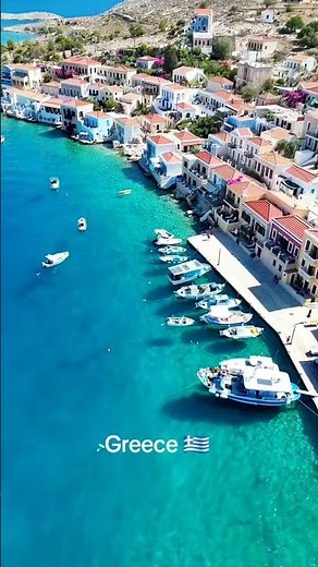 Chalki Greece 🇬🇷 | Hidden Island Paradise with Colorful Coastal Beauty