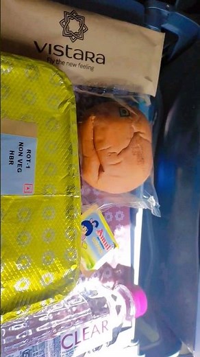 🧐Indigo Meal - 6 Eats choice of the day VS Vistara inflight Dining #trending #vistara #indigo #viral