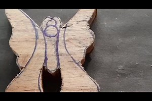 Butterfly out of wood | UP wood art