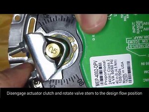 Setting Actuator End Stops - DPV/KMC Series