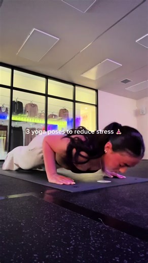 March is Stress Awareness Month and we have three of our favorite poses to share with you to relieve stress today.