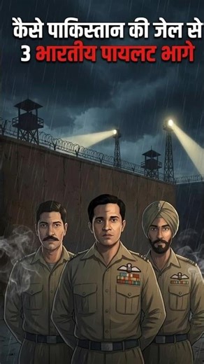 Kaise Pakistan Ki Jail Se Bhage 3 Indian Pilots | 2D Animation