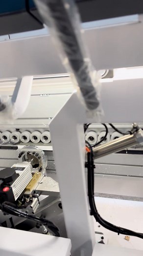 68K views · 690 reactions | A 5.5-meter-long automatic edge banding machine is about to be shipped. It has 8 functions. Let's take a look at the effect. We are an edge banding machine manufacturer in China. Are you a furniture factory? Do you need an edge banding machine?#Woodworkingmachinery#edgebandingnachine | Guangdong Shunde Mingdiao Electromechanical Co., Ltd | Facebook