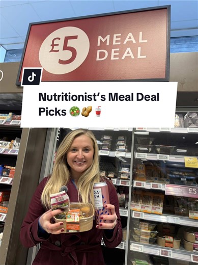 POV: You’re trying to hit your 30 plants a week. 🌱 This £5 meal deal combo gets you 14 plant varieties in a single lunch. Plus, over 25g of protein and 13g of fibre? Your gut microbiome is doing a happy dance. 💃 Remember to stay hydrated on a high fibre diet! Keep that water close. 💧 #waitrose #30plantsaweek #highfibre #nutritionhacks #mealdeal