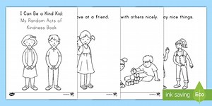 Random Acts of Kindness Activity Booklet for K-2nd Grade